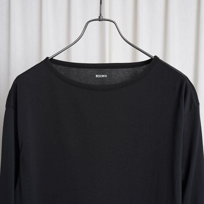 25S/S BISOWN ӥ  BASQUE TEE / BLACK