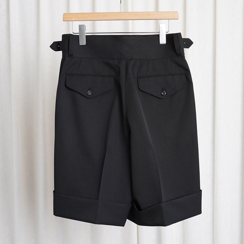 25S/SۡTHE RERACS 饯 THE GURUKA SHORTS / BLACK
