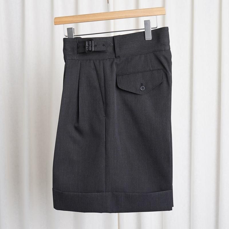 25S/SۡTHE RERACS 饯 THE GURUKA SHORTS / TOP GRAY
