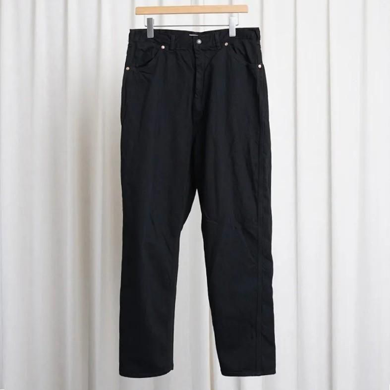 【CIOTA シオタ】 DENIM PAINTER PANTS / BLACK