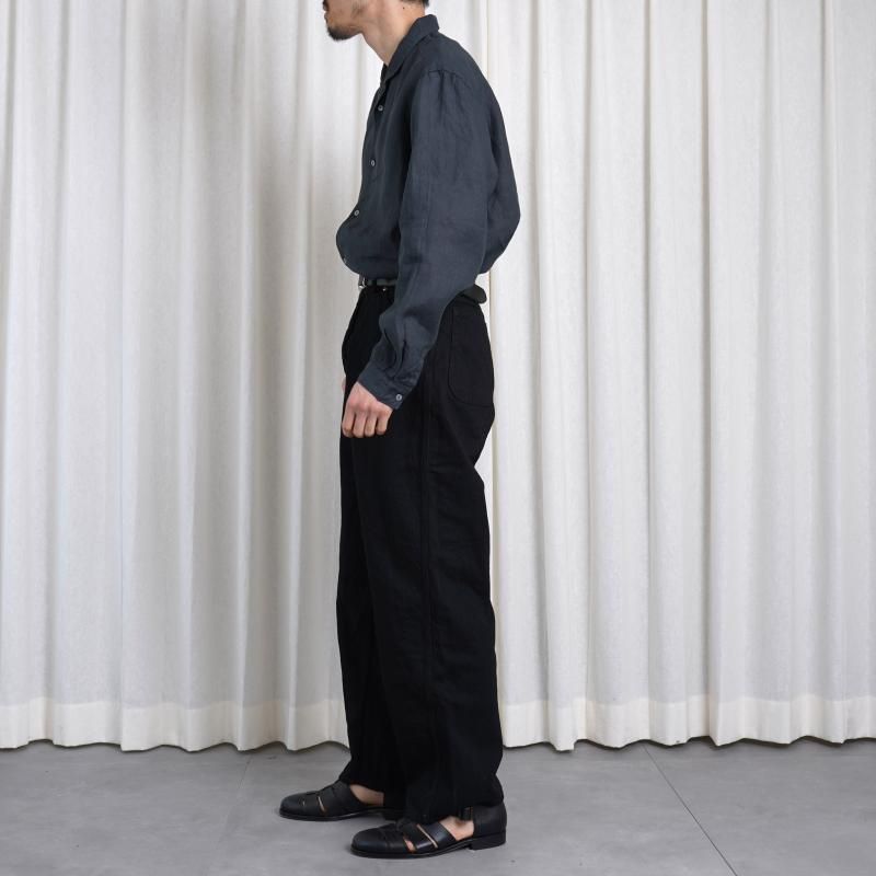  CIOTA  DENIM PAINTER PANTS /  BLACK