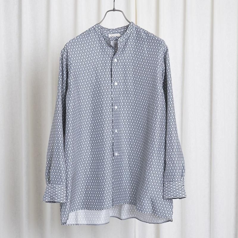 25S/SۡHEUGN 桼 MORRIS PRINT  / NAVY