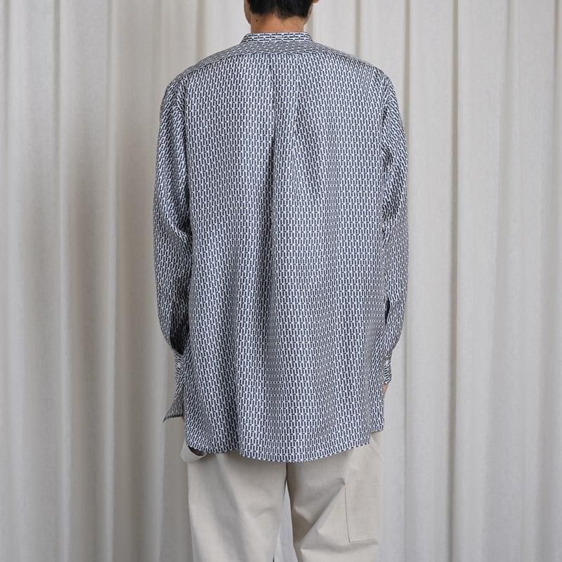 大特価 言い換え PRINT MORRIS ユーゲン】 HEUGN / STORE ONLINE Avelia - NAVY トップス