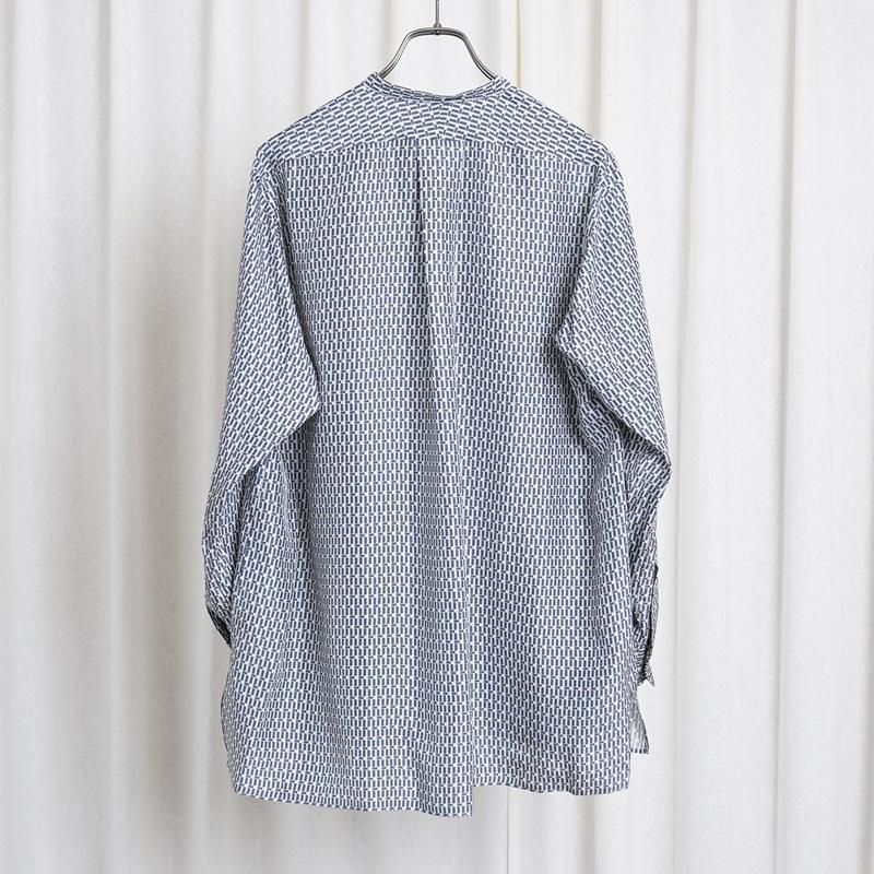 25S/SۡHEUGN 桼 MORRIS PRINT  / NAVY