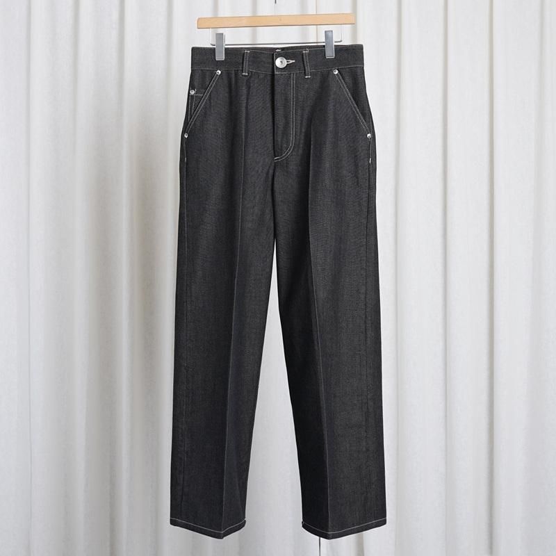 【25S/S】【THE RERACS ザ・リラクス】 RERACS WIDE DENIM / GRAY