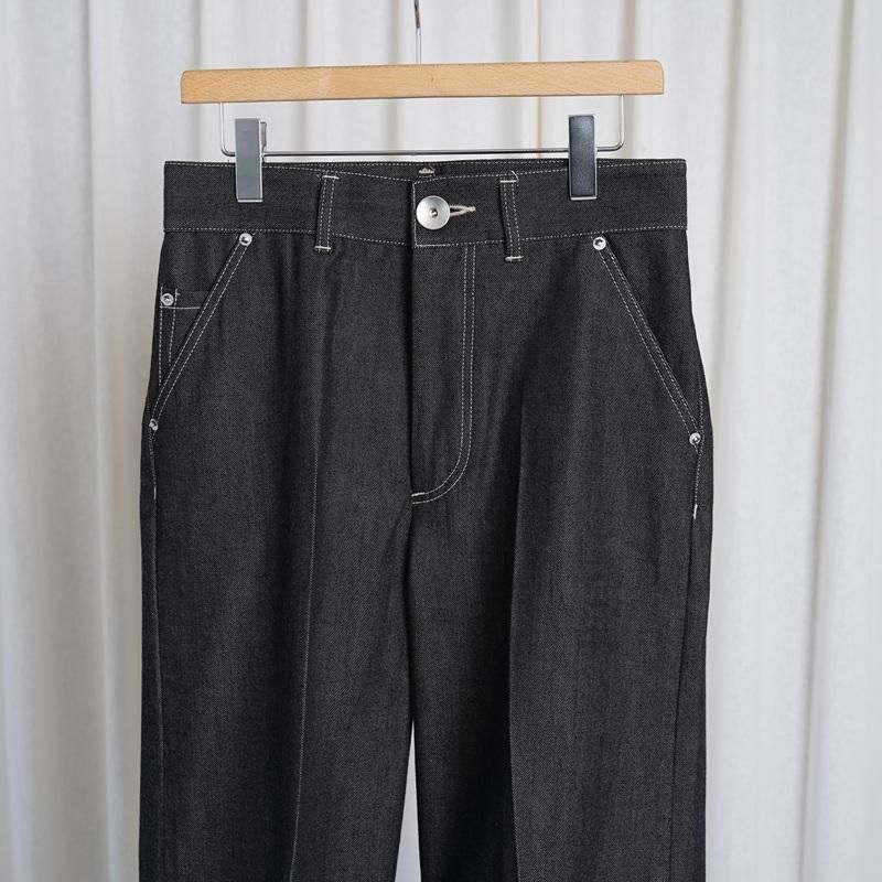25S/SۡTHE RERACS 饯 RERACS WIDE DENIM / GRAY

