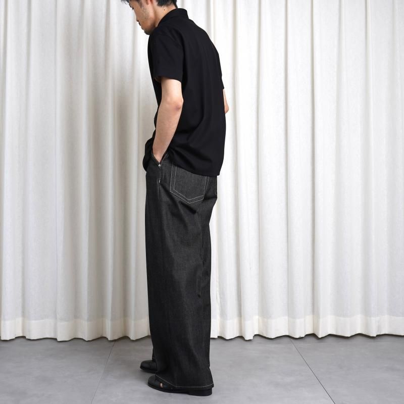 25S/SۡTHE RERACS 饯 RERACS WIDE DENIM / GRAY
