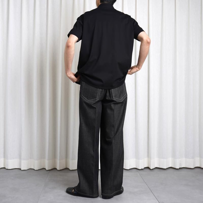 25S/SۡTHE RERACS 饯 RERACS WIDE DENIM / GRAY
