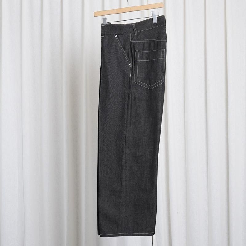 25S/SۡTHE RERACS 饯 RERACS WIDE DENIM / GRAY
