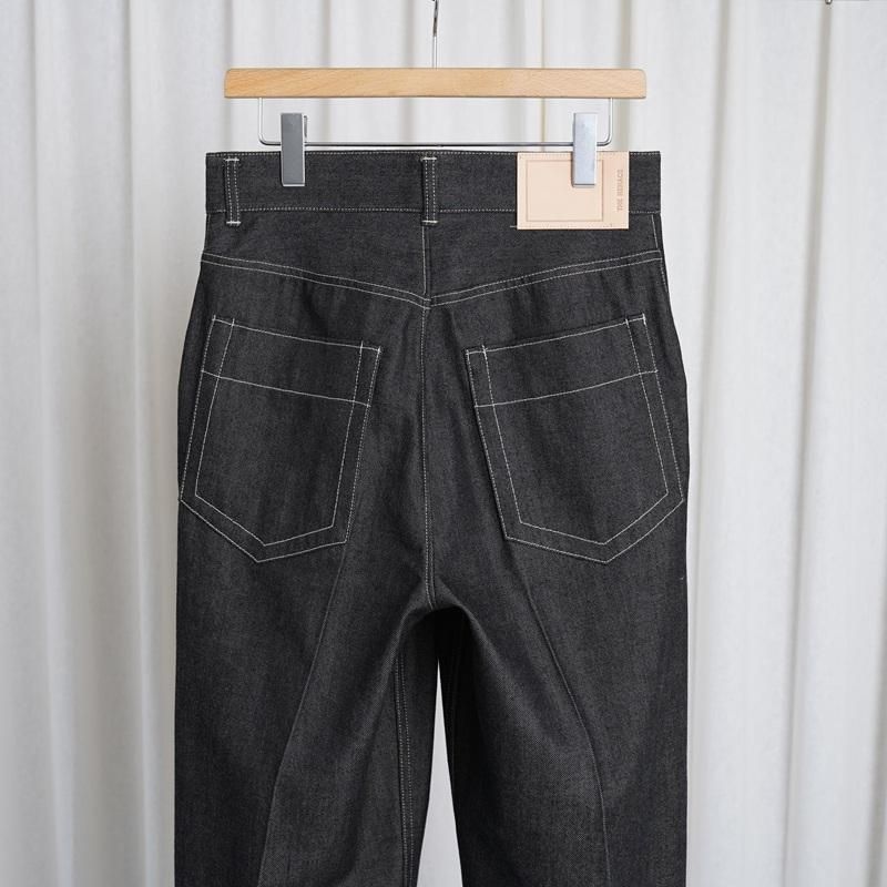 25S/SۡTHE RERACS 饯 RERACS WIDE DENIM / GRAY
