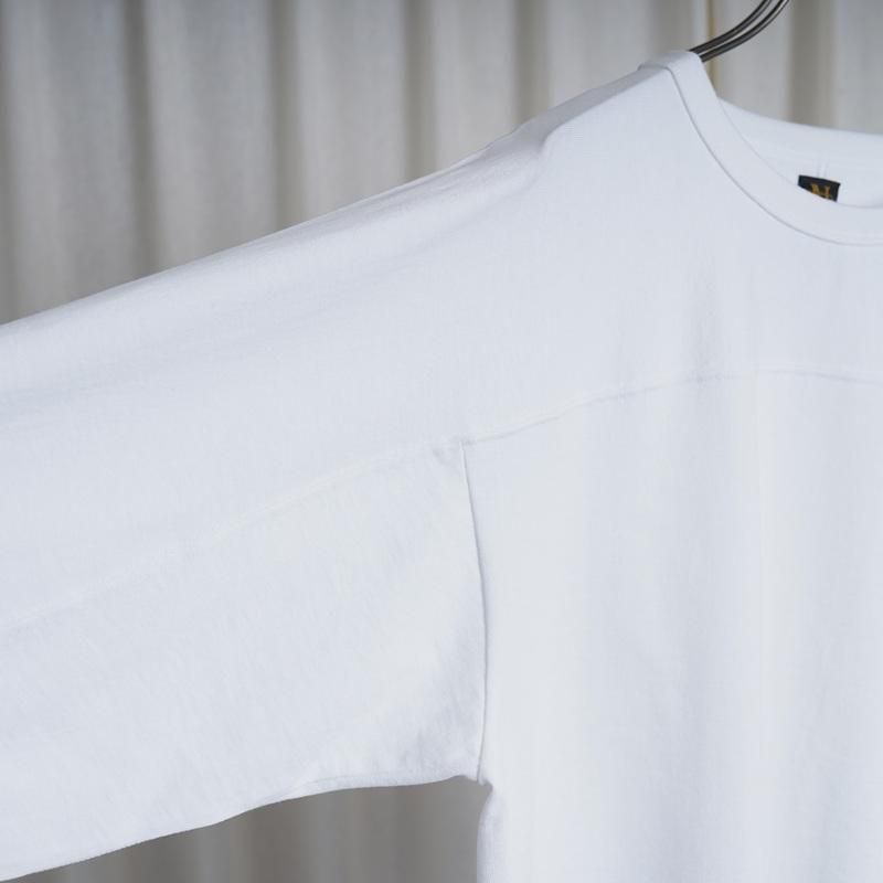 25S/SۡBATONER Хȥʡ MERIYASU FOOTBALL T-SHIRT / WHITE

