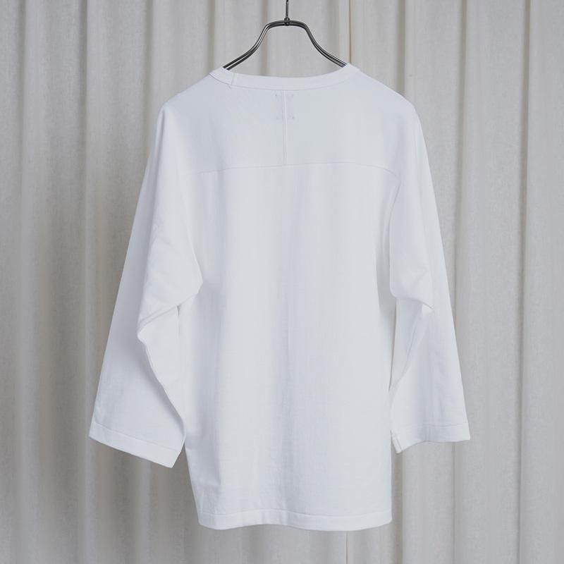 25S/SۡBATONER Хȥʡ MERIYASU FOOTBALL T-SHIRT / WHITE

