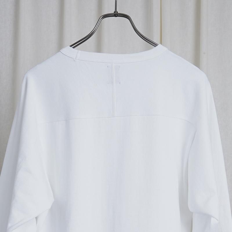 25S/SۡBATONER Хȥʡ MERIYASU FOOTBALL T-SHIRT / WHITE

