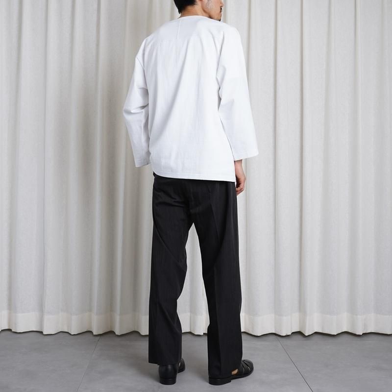 25S/SۡBATONER Хȥʡ MERIYASU FOOTBALL T-SHIRT / WHITE


