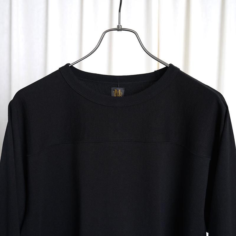 25S/SۡBATONER Хȥʡ MERIYASU FOOTBALL T-SHIRT / BLACK

