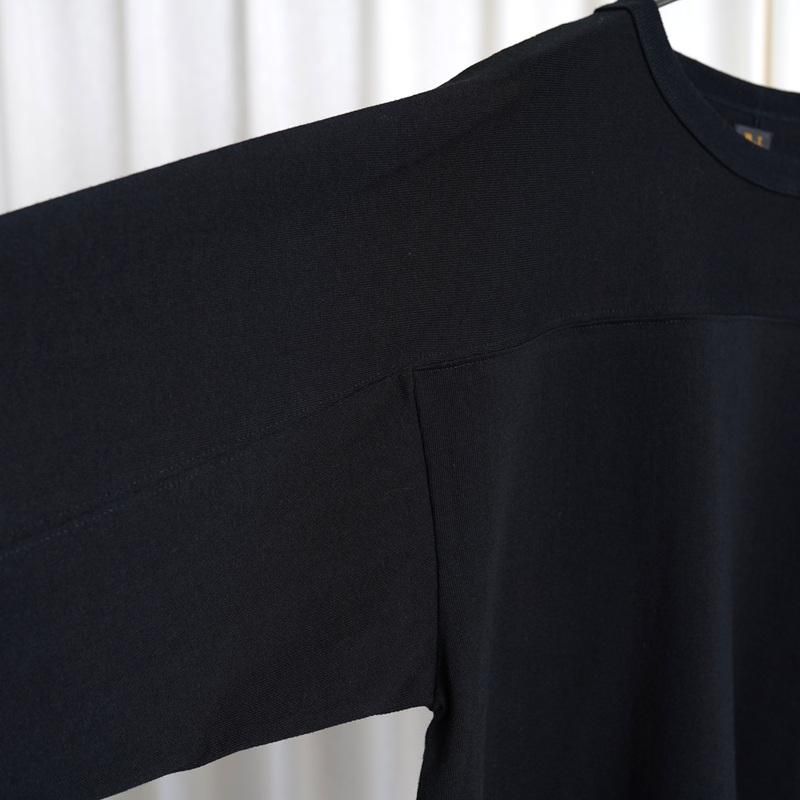 25S/SۡBATONER Хȥʡ MERIYASU FOOTBALL T-SHIRT / BLACK

