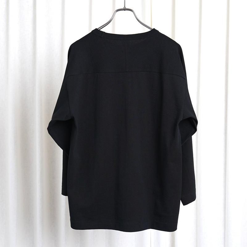 25S/SۡBATONER Хȥʡ MERIYASU FOOTBALL T-SHIRT / BLACK

