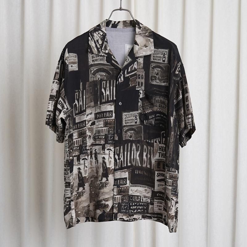 25S/S Porter Classic ݡ饷å ALOHA SHIRT TIMES SQUARE / SEPIA