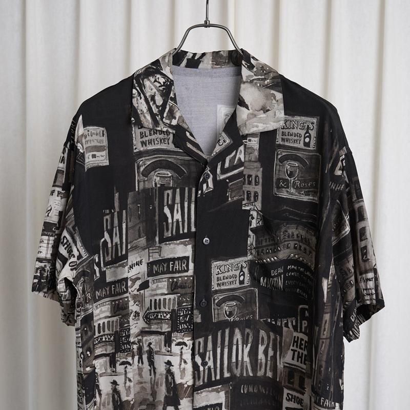 25S/S Porter Classic ݡ饷å ALOHA SHIRT TIMES SQUARE / SEPIA
