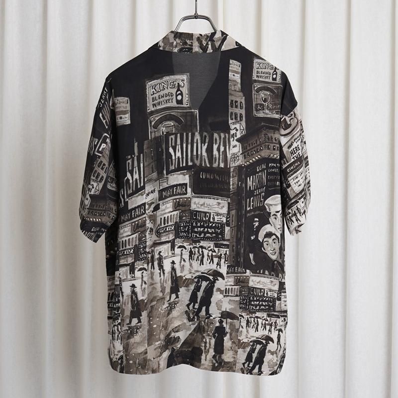 25S/S Porter Classic ݡ饷å ALOHA SHIRT TIMES SQUARE / SEPIA