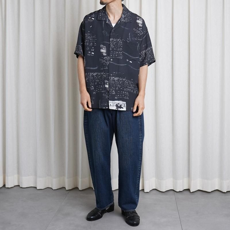 25S/S Porter Classic ݡ饷å  ALOHA SHIRT DRIVE-IN THEATER / CHARCAOL GRAY