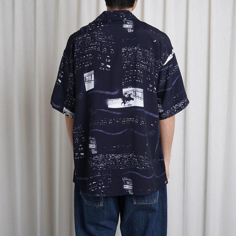 25S/S Porter Classic ݡ饷å  ALOHA SHIRT DRIVE-IN THEATER / NAVY
