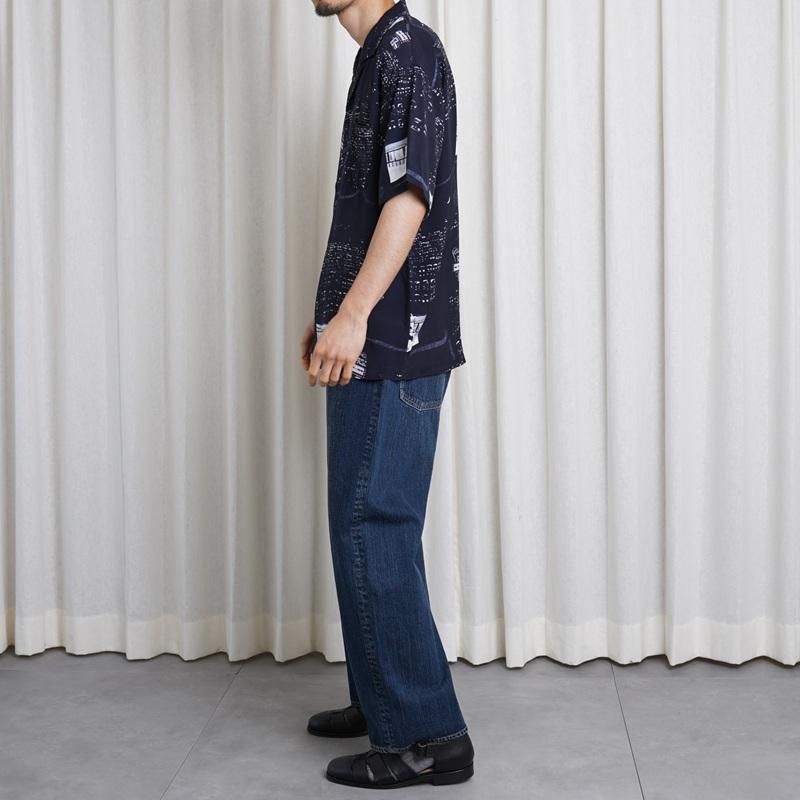 25S/S Porter Classic ݡ饷å  ALOHA SHIRT DRIVE-IN THEATER / NAVY