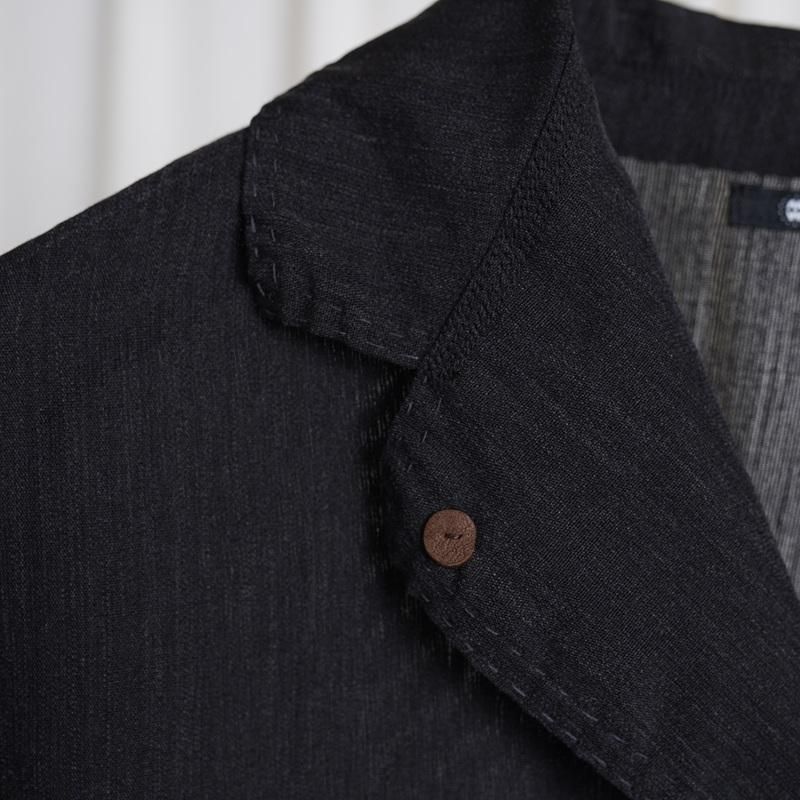 25S/SۡMAATEESONS ޡƥɥ󥺡 ޤäޤäHAND shirts JK / MIXCHACOAL