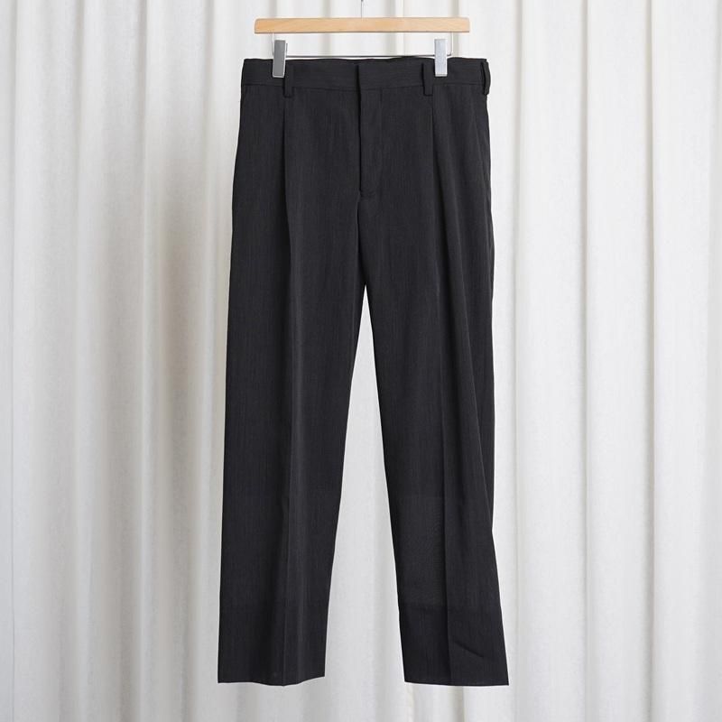 【25S/S】 【MAATEE&SONS マーティーアンドサンズ】 MUSOU TROUSER / MIX CHARCOAL