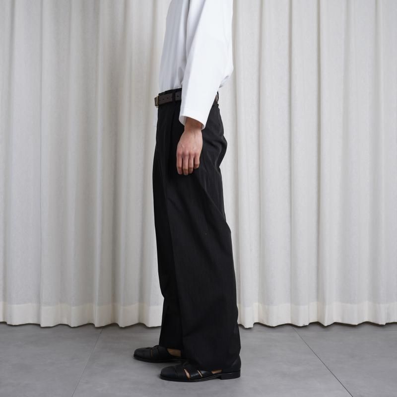 25S/S MAATEESONS ޡƥɥ󥺡 MUSOU TROUSER / MIX CHARCOAL