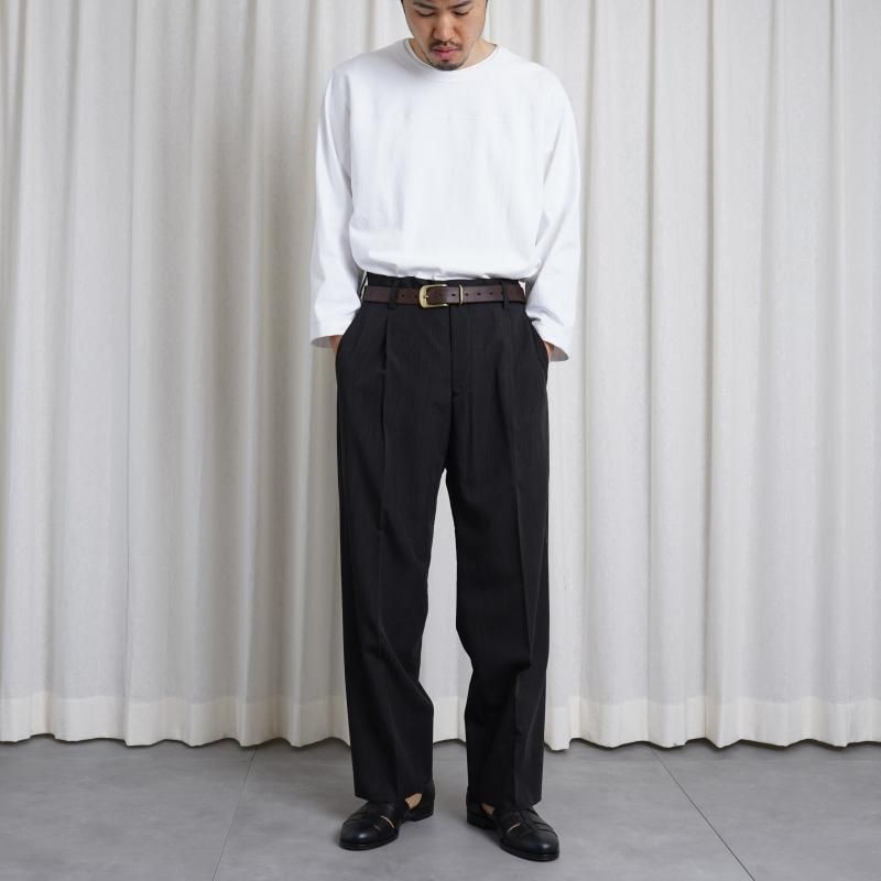 25S/S MAATEESONS ޡƥɥ󥺡 MUSOU TROUSER / MIX CHARCOAL