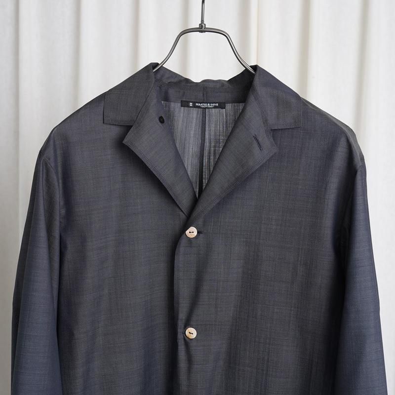25S/SۡMAATEESONS ޡƥɥ󥺡 ޤäޤä shirts JACKET / NAVY TOP