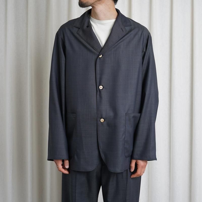 25S/SۡMAATEESONS ޡƥɥ󥺡 ޤäޤä shirts JACKET / NAVY TOP