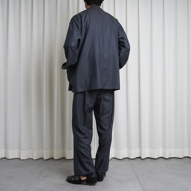 25S/SۡMAATEESONS ޡƥɥ󥺡 ޤäޤä shirts JACKET / NAVY TOP