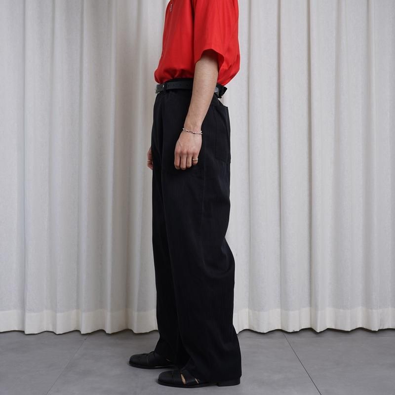 25S/S MAATEESONS ޡƥɥ󥺡 MILITARY DENIM ɥ / BLACK