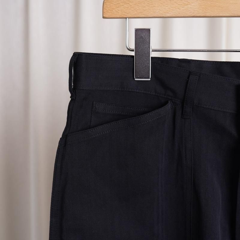 25S/S MAATEESONS ޡƥɥ󥺡 MILITARY DENIM ɥ / BLACK