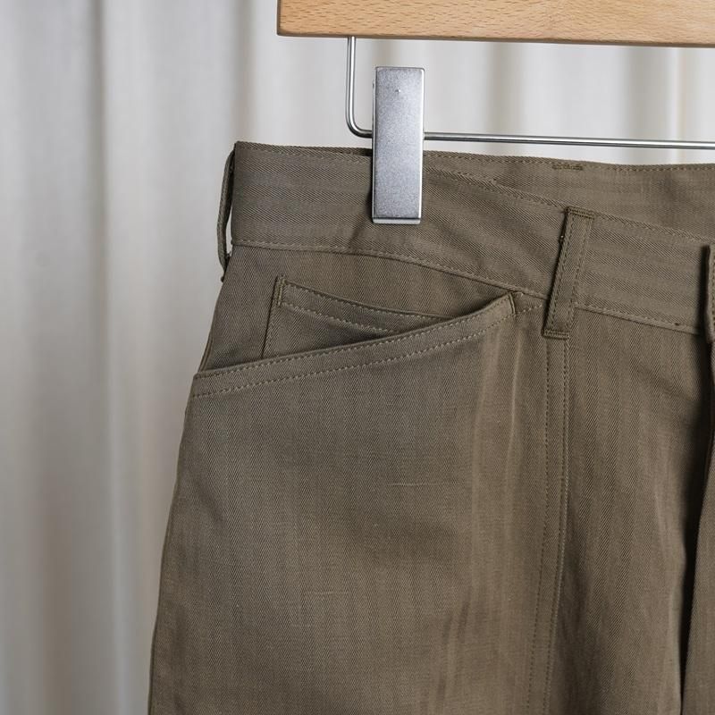 25S/S MAATEESONS ޡƥɥ󥺡 MILITARY DENIM ɥ / KHAKI