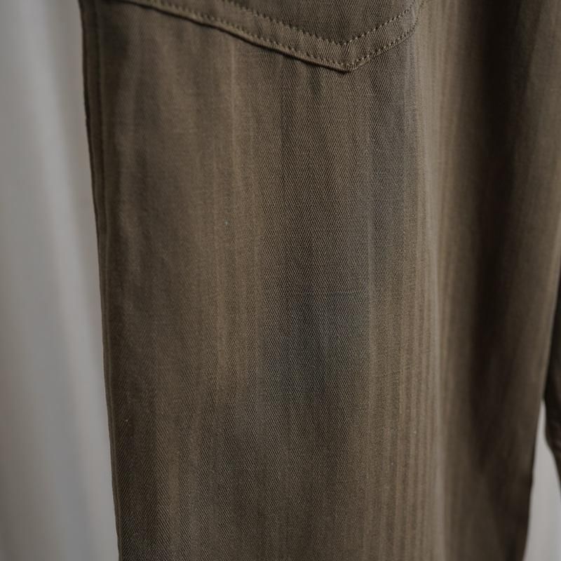 25S/S MAATEESONS ޡƥɥ󥺡 MILITARY DENIM ɥ / KHAKI