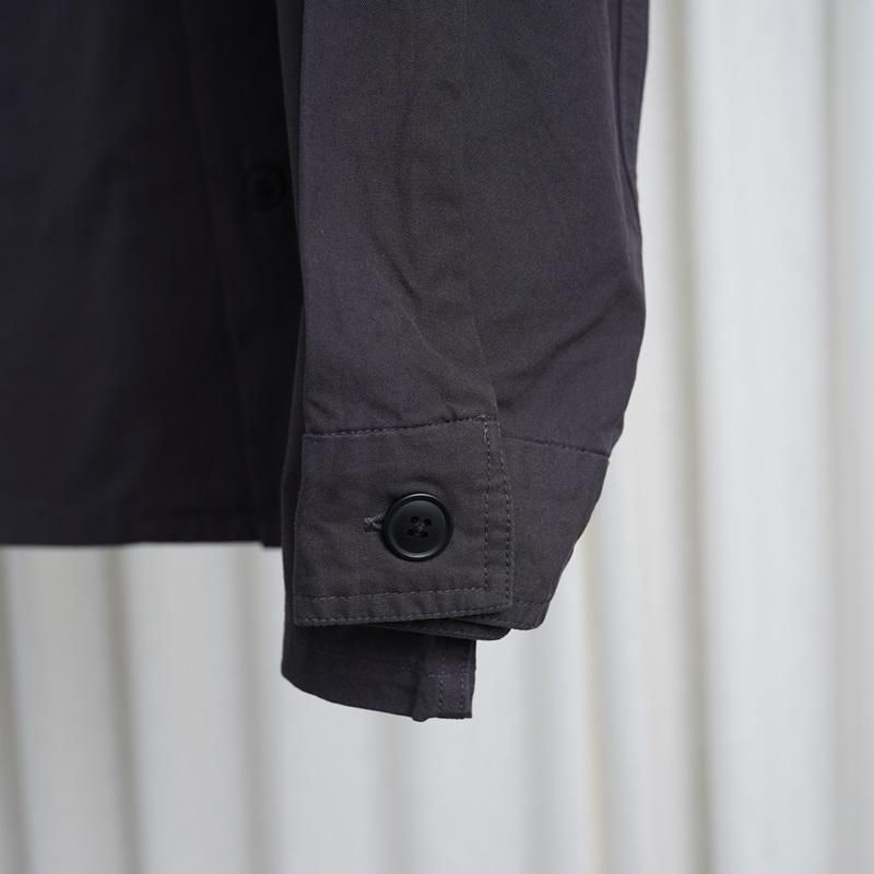 25S/SۡYAECA 䥨 LIKE WEAR BAKER SHIRT / CHARCOAL