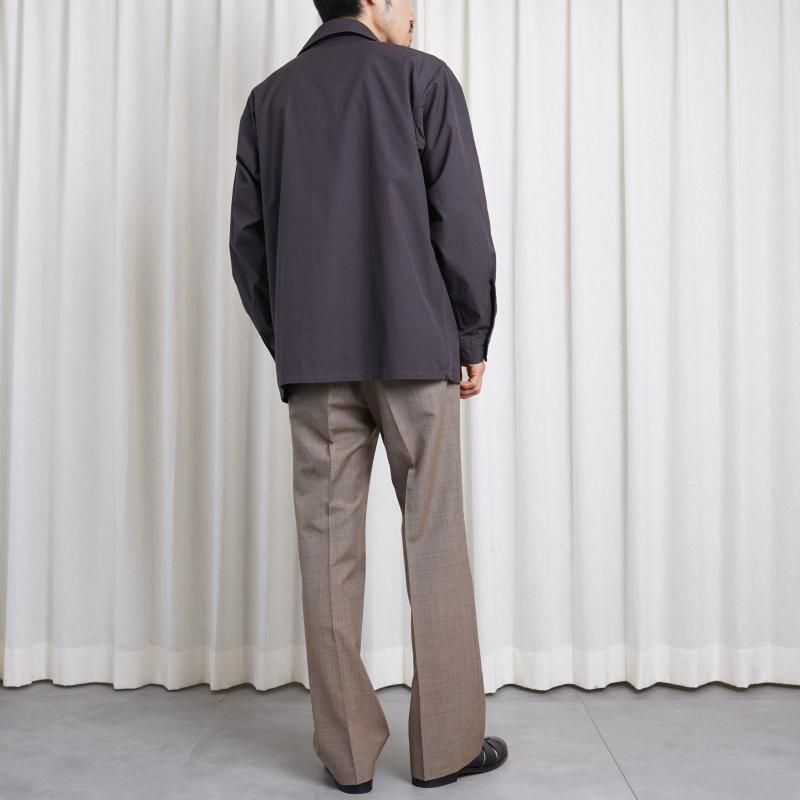 25S/SۡYAECA 䥨 LIKE WEAR BAKER SHIRT / CHARCOAL