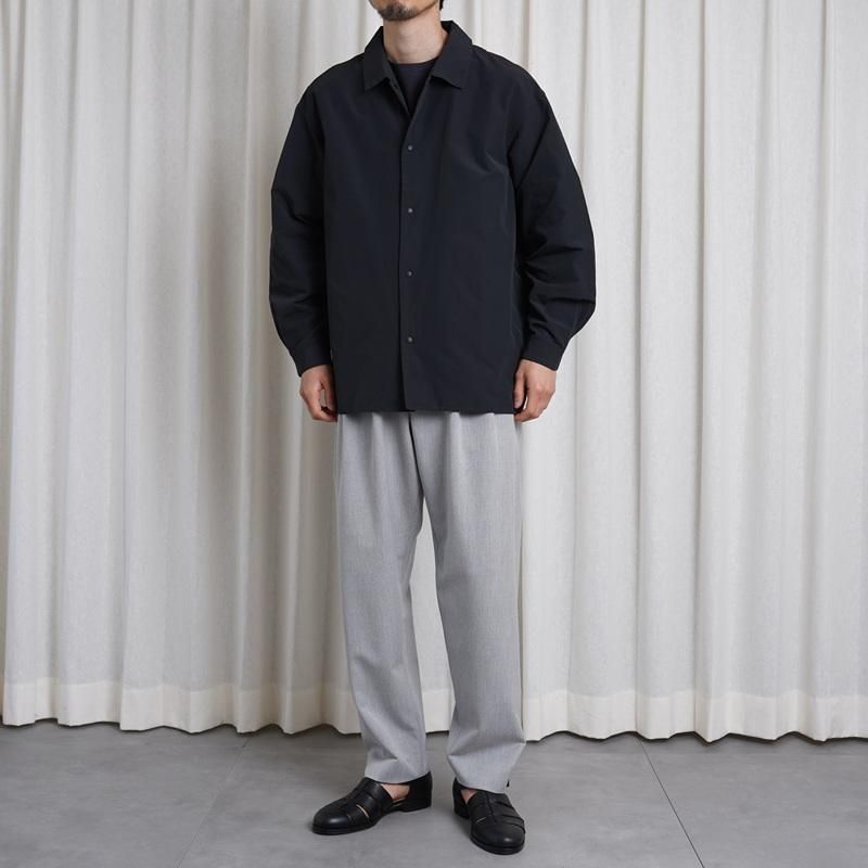 YAECA 䥨CONTEMPO 2WAY PANTS 2TUCK TAPERED / L.GRAY
