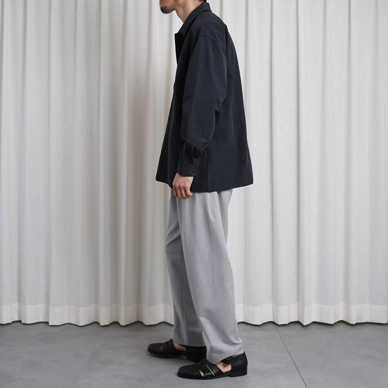YAECA 䥨CONTEMPO 2WAY PANTS 2TUCK TAPERED / L.GRAY
