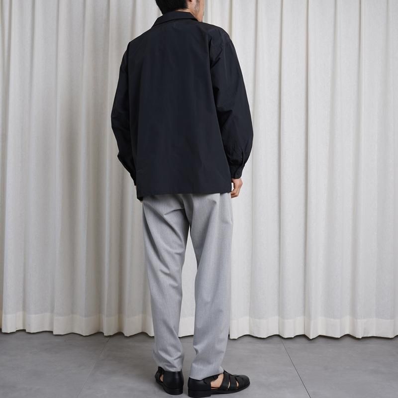 YAECA 䥨CONTEMPO 2WAY PANTS 2TUCK TAPERED / L.GRAY
