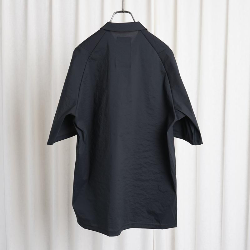  TEATORA CAPSUELSNAP POLO SHIRT AQ / BLACK