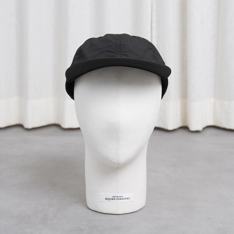 【KIJIMA TAKAYUKI キジマタカユキ】 ELASTIC BACK 6PANEL CAP / BLACK