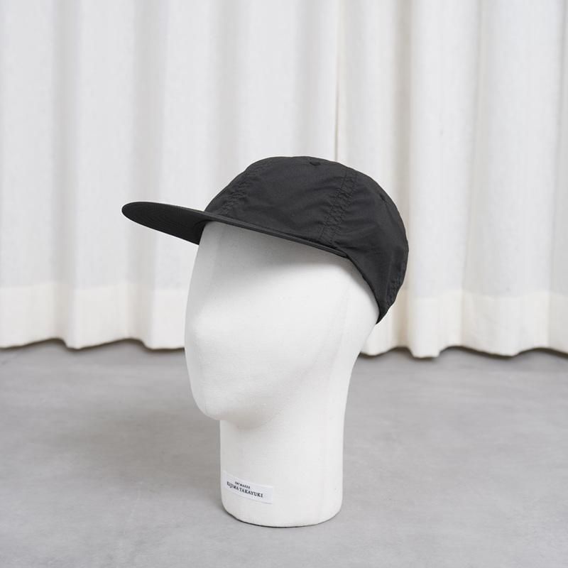 KIJIMA TAKAYUKI ޥ業 ELASTIC BACK 6PANEL CAP / BLACK