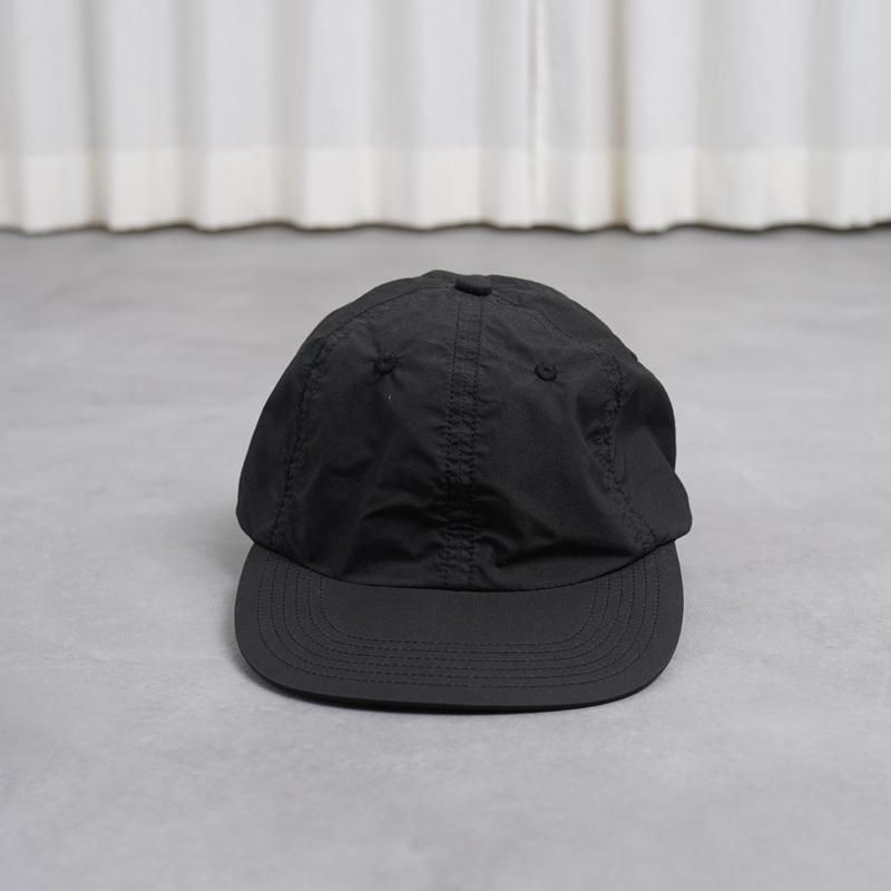KIJIMA TAKAYUKI ޥ業 ELASTIC BACK 6PANEL CAP / BLACK