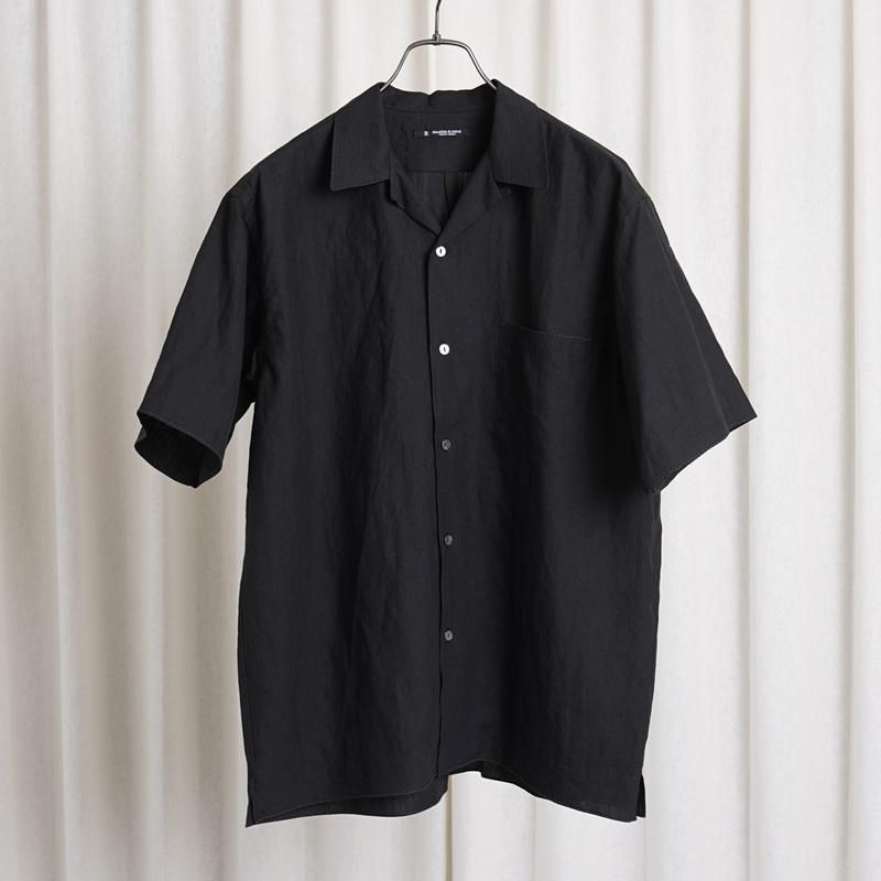 【25S/S】【MAATEE&SONS マーティーアンドサンズ】 SSLEEVE HANDKERCHIEF OP SH / BLACK