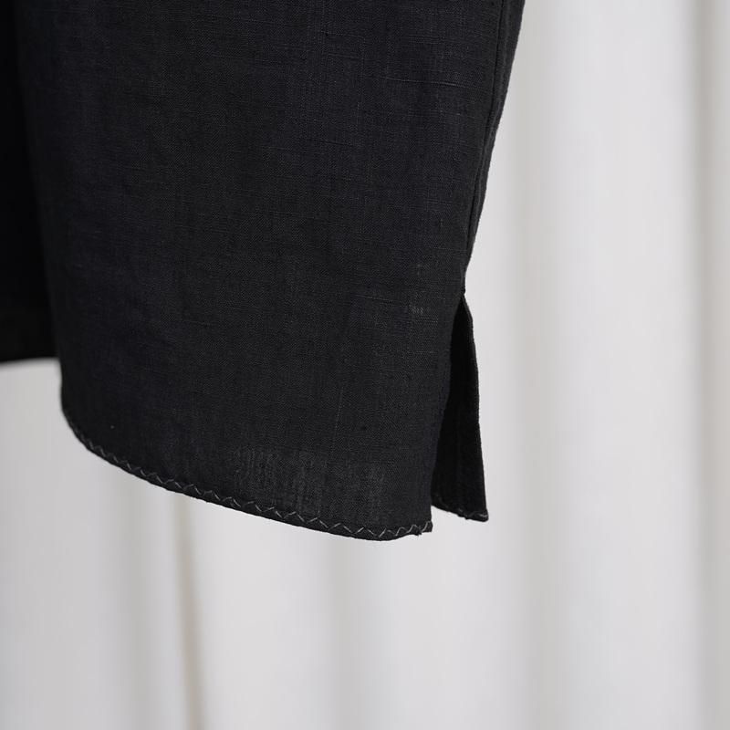 25S/SۡMAATEESONS ޡƥɥ󥺡 SSLEEVE HANDKERCHIEF OP SH / BLACK
