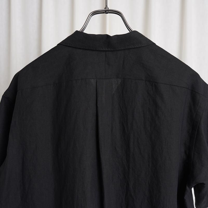 25S/SۡMAATEESONS ޡƥɥ󥺡 SSLEEVE HANDKERCHIEF OP SH / BLACK